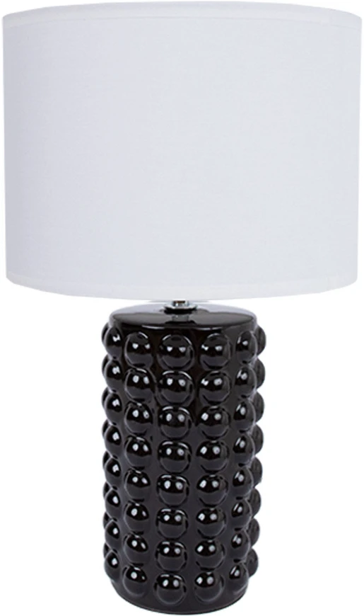 Home4You Stalinis šviestuvas DUNIK H39cm, juodas