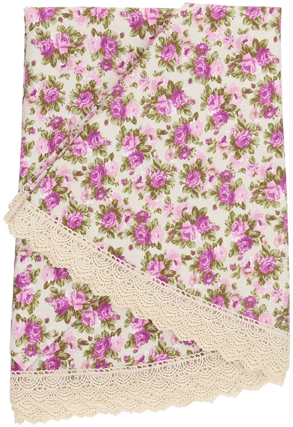 Home4You Stalo kilimėlis LONETA NEW D170cm, violetinės rožinės spalvos