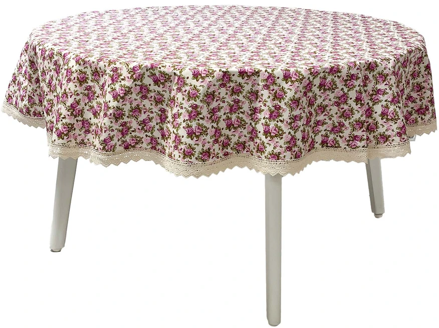 Home4You Stalo kilimėlis LONETA NEW D170cm, violetinės rožinės spalvos