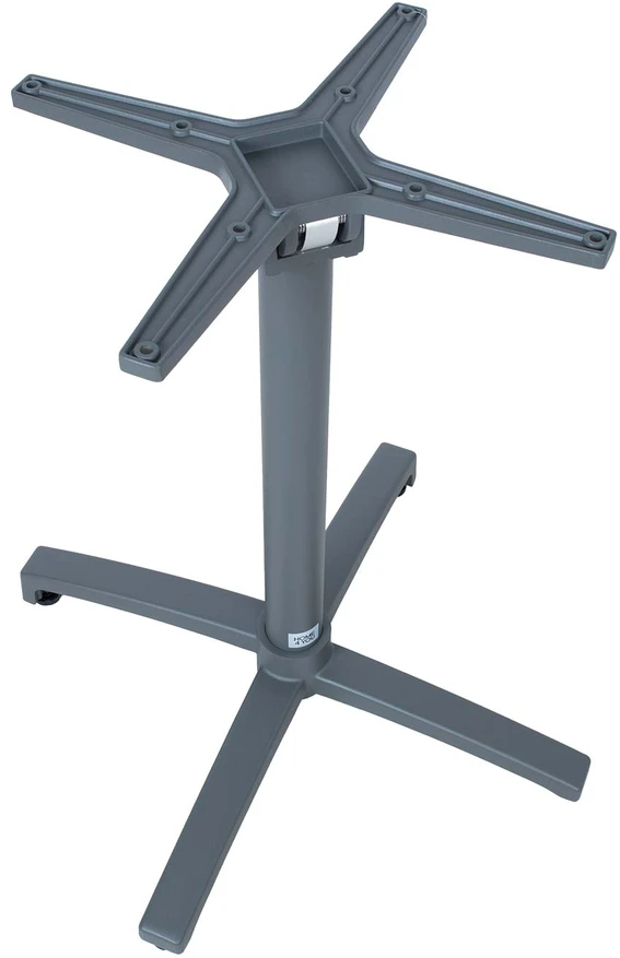 Home4You Stalo koja BISTRO 67x67xH72cm Pilka