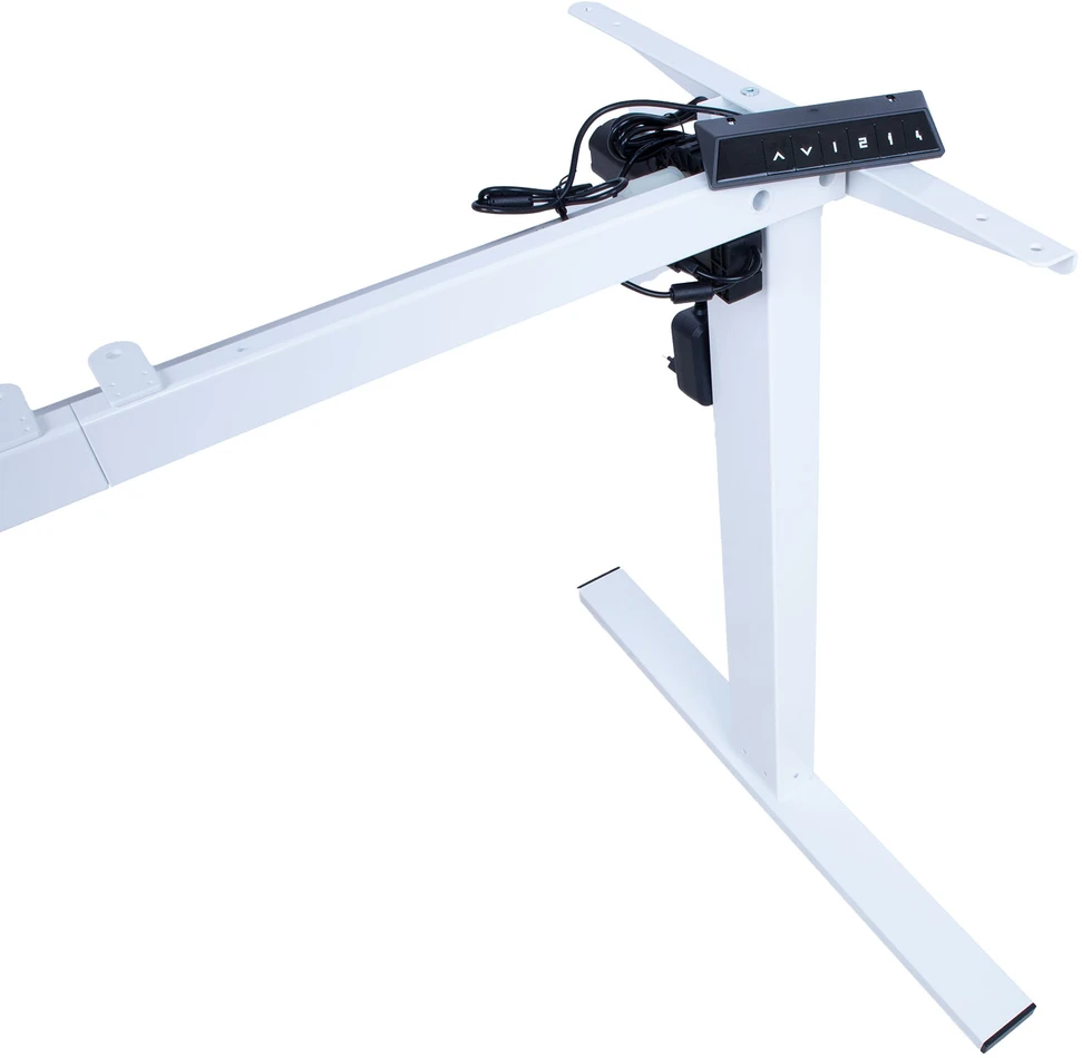 Home4You Stalo koja ERGO FIT su 1 varikliu, balta