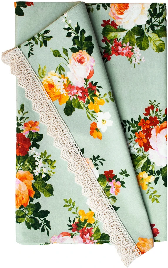 Home4You Stalo kilimėlis SUMMER FLOWER, 45x116cm, gėlės