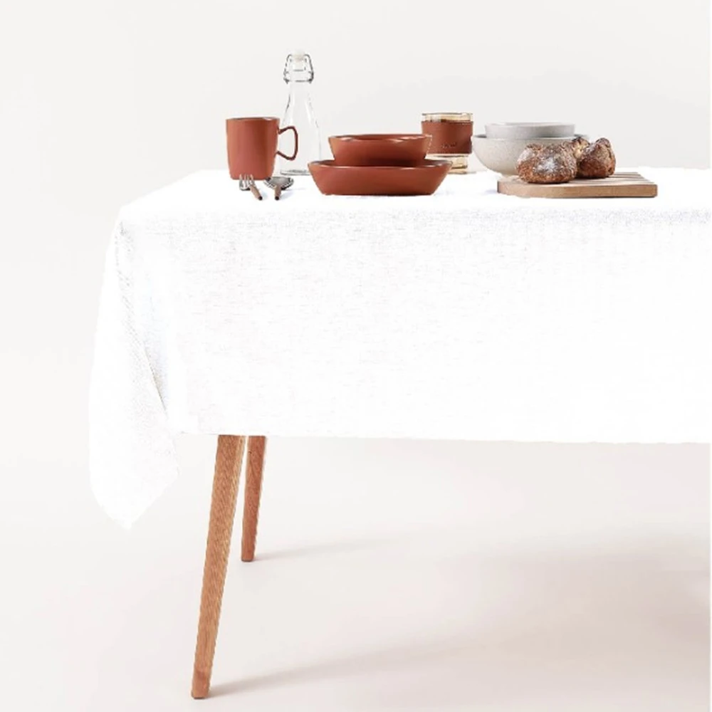 Home4You Easy Staltiesė LENGVAI PRIEŽIŪRA 132x178cm balta, 250g/m2