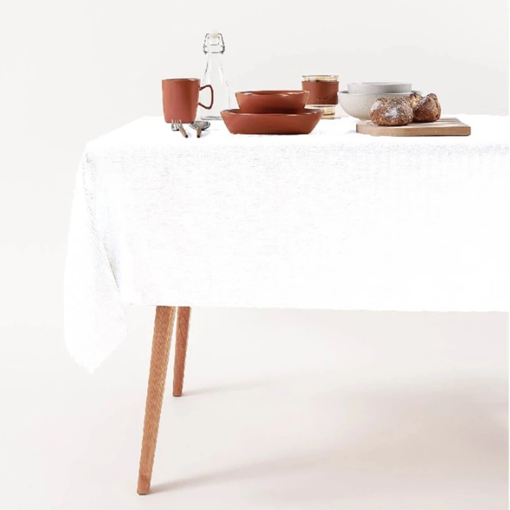 Home4You Easy Staltiesė LENGVAI PRIEŽIŪRA 135x220cm balta, 250g/m2