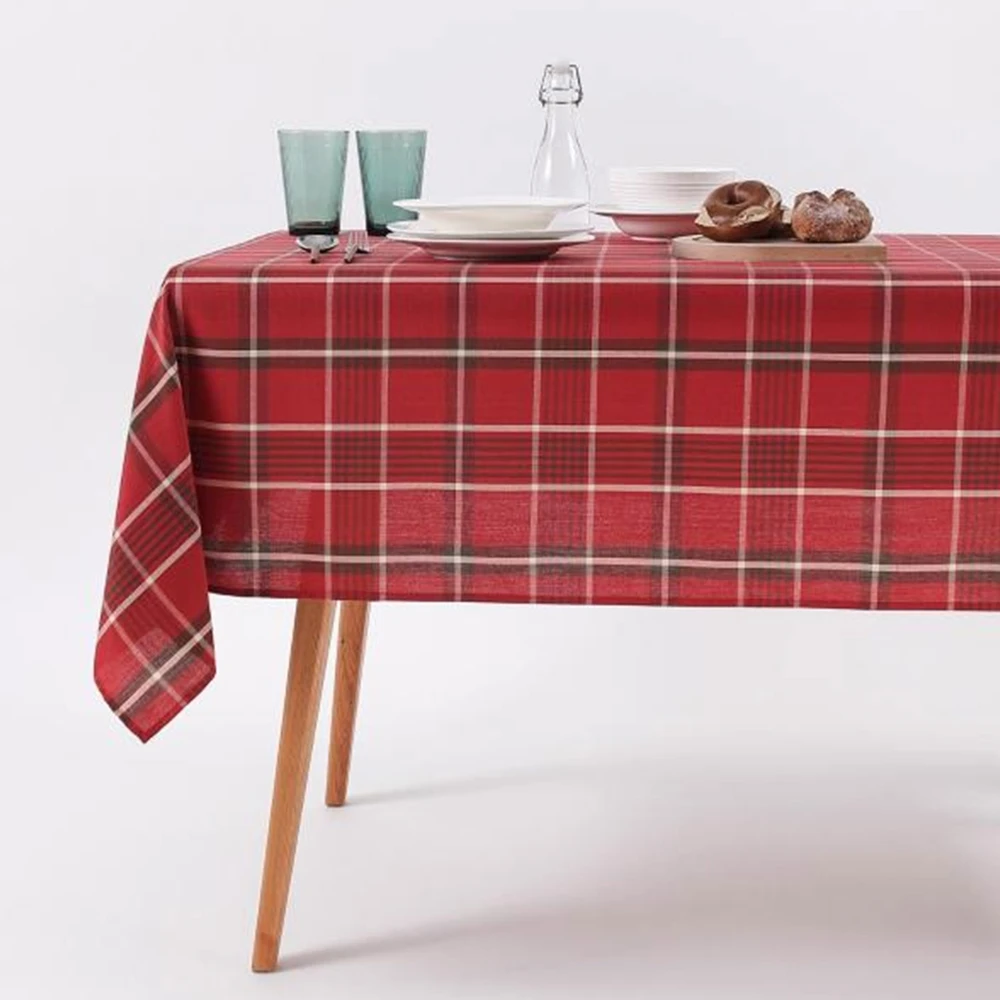 Home4You Easy Staltiesė LENGVAI PRIEŽIŪRA 140x180cm raudona, 300g/m2