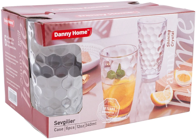 Home4You Stiklas AIŠKIAI JUMS 340ml