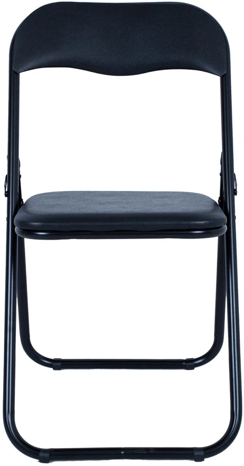 Home4You Sulankstoma kėdė CATERINA juoda/PVC