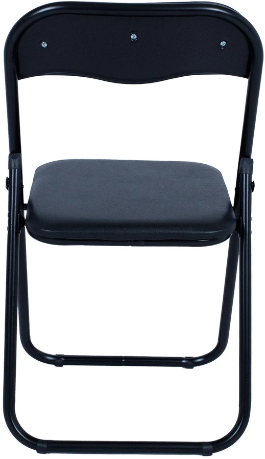 Home4You Sulankstoma kėdė CATERINA juoda/PVC