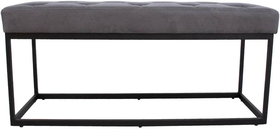 Home4You Bench BRIGITE pilkas