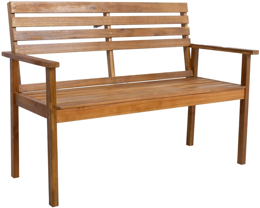Home4You Bench Suoliukas FORTUNA 123x61,5xH90cm, akacija