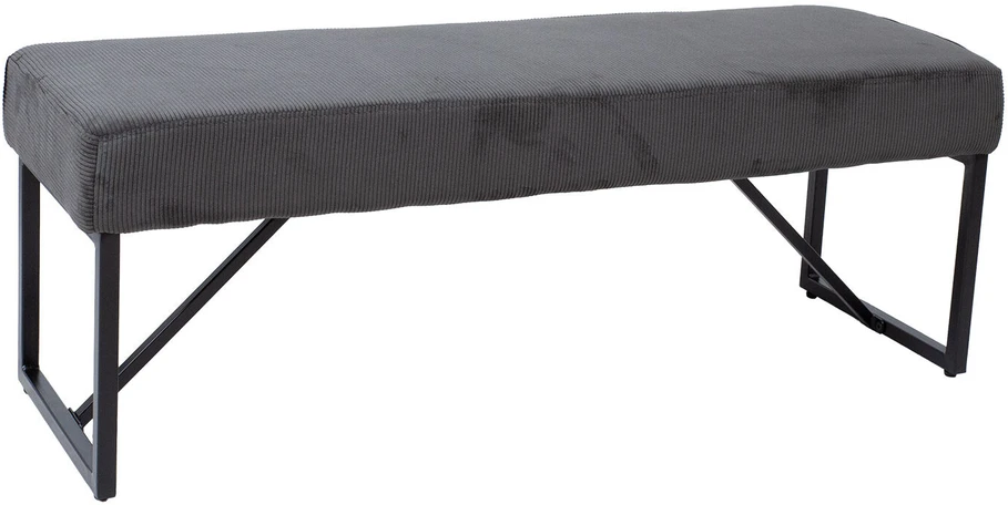 Home4You Bench Suoliukas MYLA žalsvai pilkas velvetas