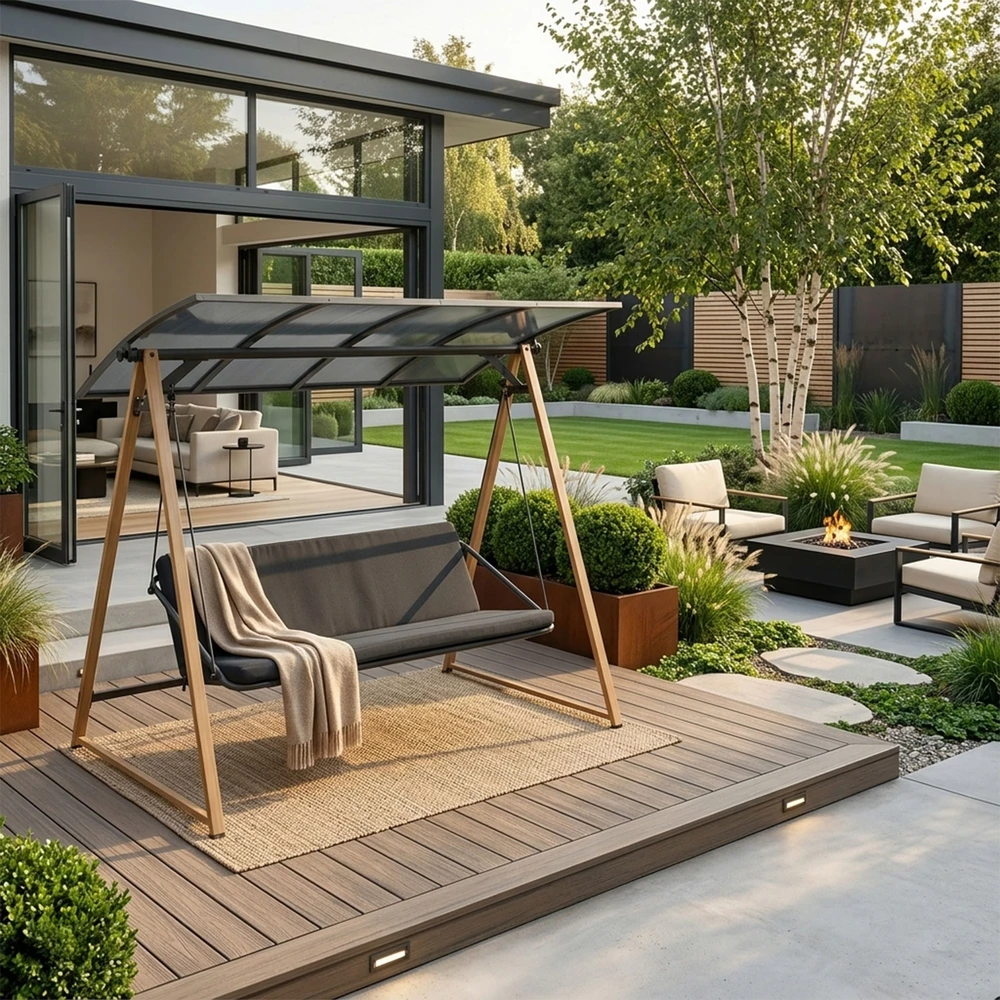 Home4You Sūpynės HERNING pilkos spalvos