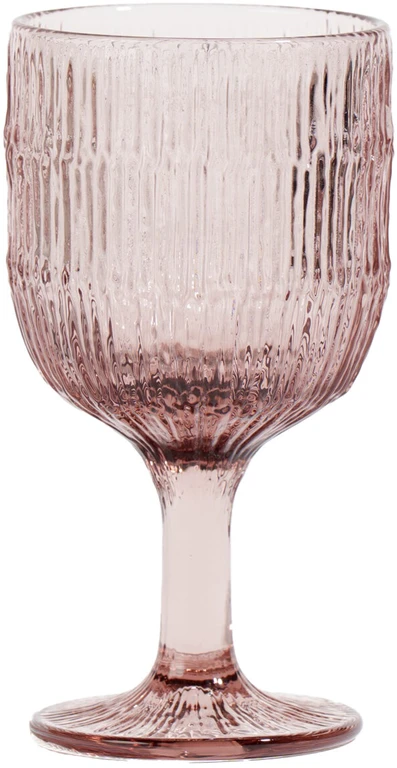 Home4You Vyno taurė „GIO BELLA“, aukštis 16 cm, violetinė
