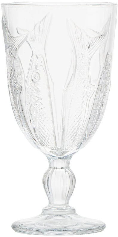 Home4You Vyno taurė „GIO MARE“, aukštis 16,3 cm, skaidri