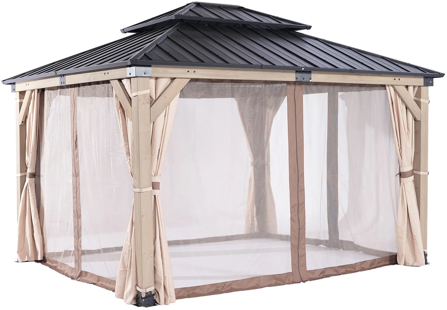 Home4You Mosquito nets for gazebo CEDAR 3,36x3,9m