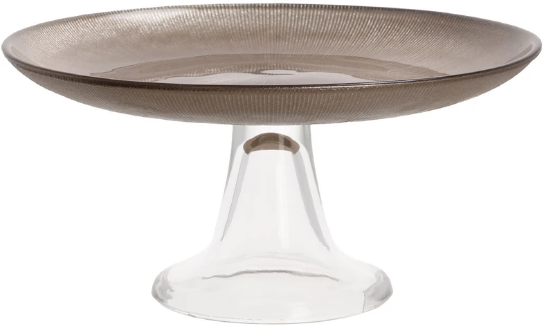 Home4You Stiklinė lėkštė TORTO LĖKŠTĖ D22cm