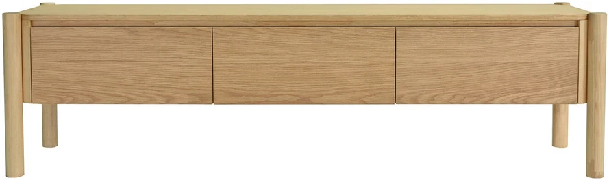 TV staliukas Home4You TV spintelė GARDENIA 183x43xA50,5cm, ąžuolo spalvos