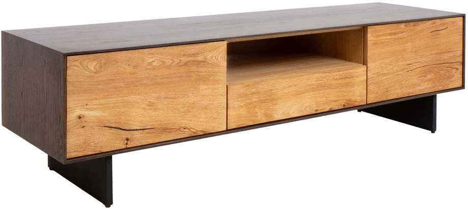 Fotelis Home4You TV spintelė VALENCIA 160x45xH45cm, ąžuolinė