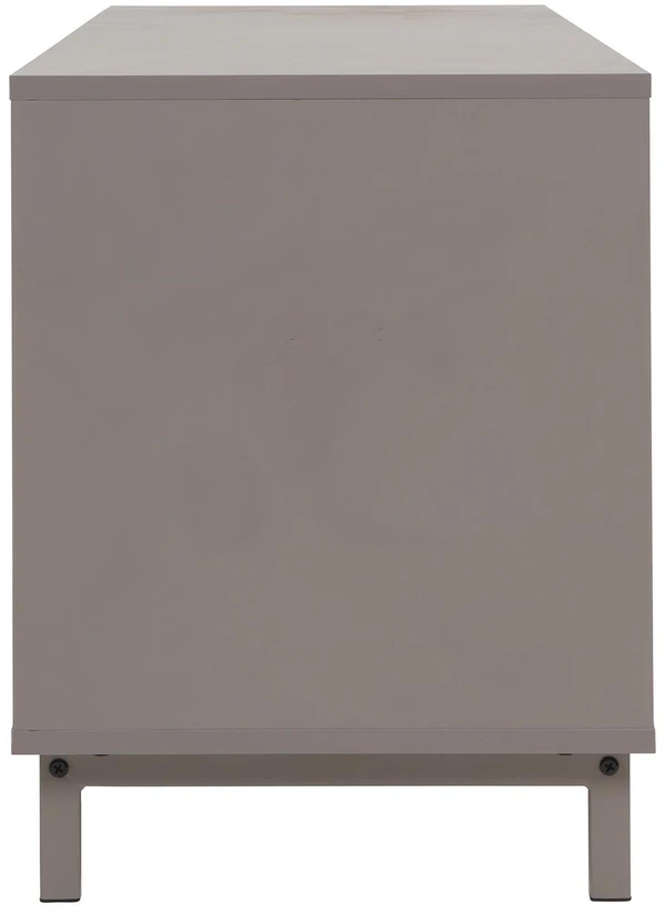 Home4You TV staliukas CLEO 150x40xA53cm, pilkšvai rudas