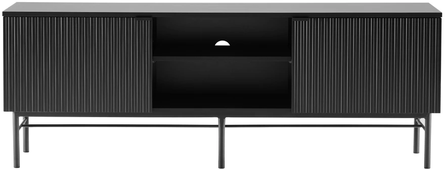 Home4You TV staliukas SEQUENCE 150x40xH55cm, juodas