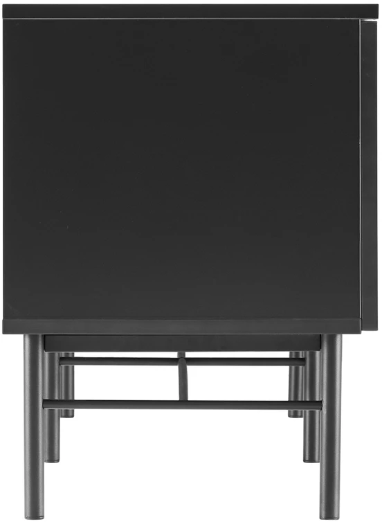 Home4You TV staliukas SEQUENCE 150x40xH55cm, juodas