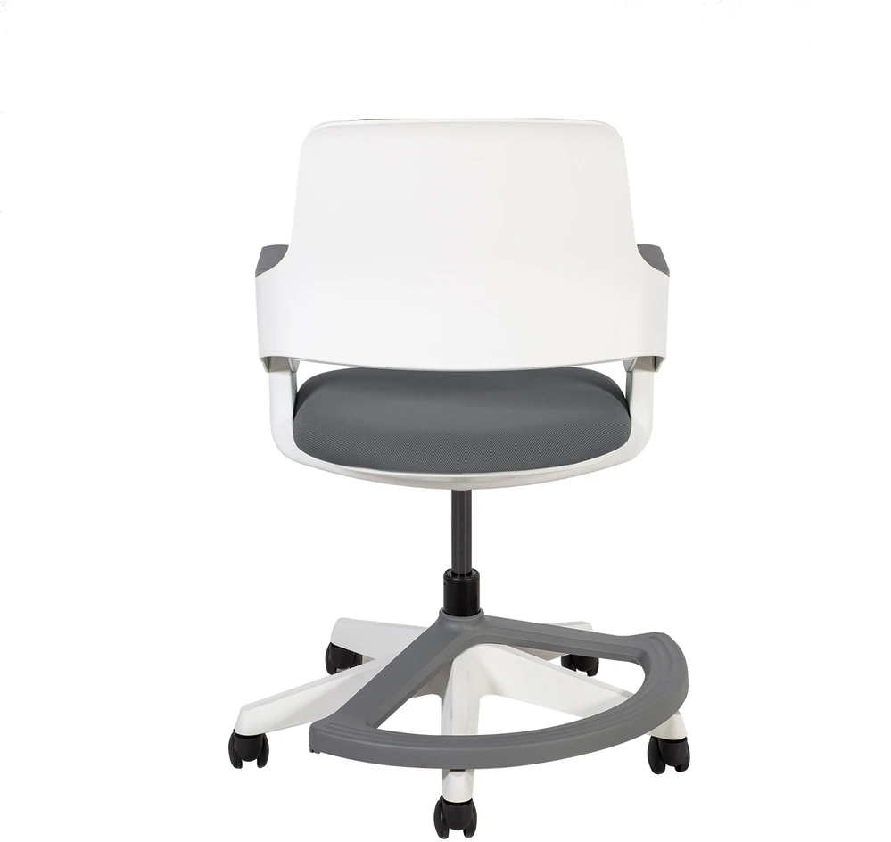 Vaik. kėdė ROOKEE 64x64xH76-93cm pilkas / baltas (Pažeista pakuotė)