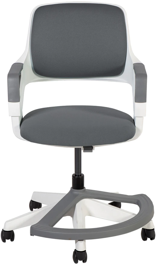 Vaik. kėdė ROOKEE 64x64xH76-93cm pilkas / baltas (Pažeista pakuotė)