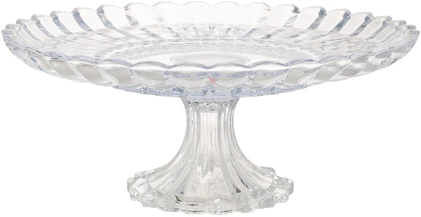 Home4You Stiklinė lėkštė VAISIŲ LĖKŠTĖ D30xH12cm