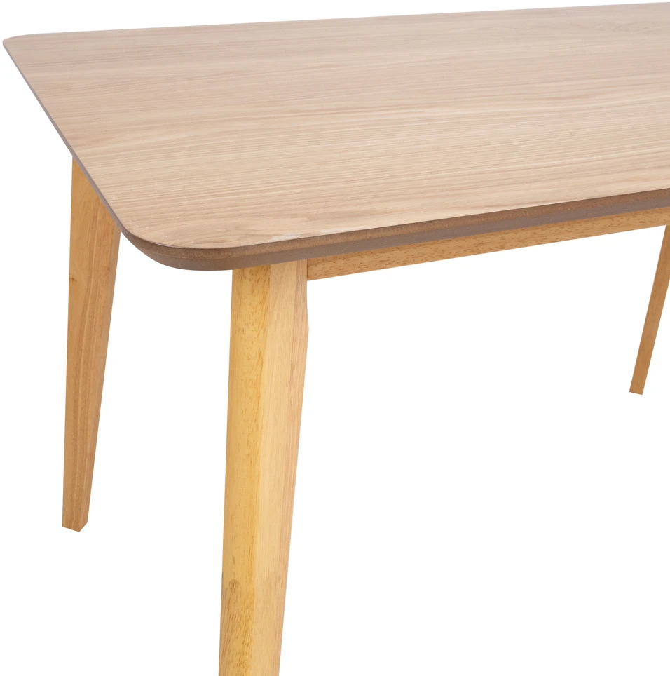 Home4You Dining table ROXBY 120x80xH76cm, oak