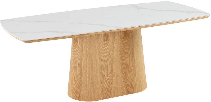 Fotelis Home4You Valgomojo stalas CHASE 200x90x76 cm