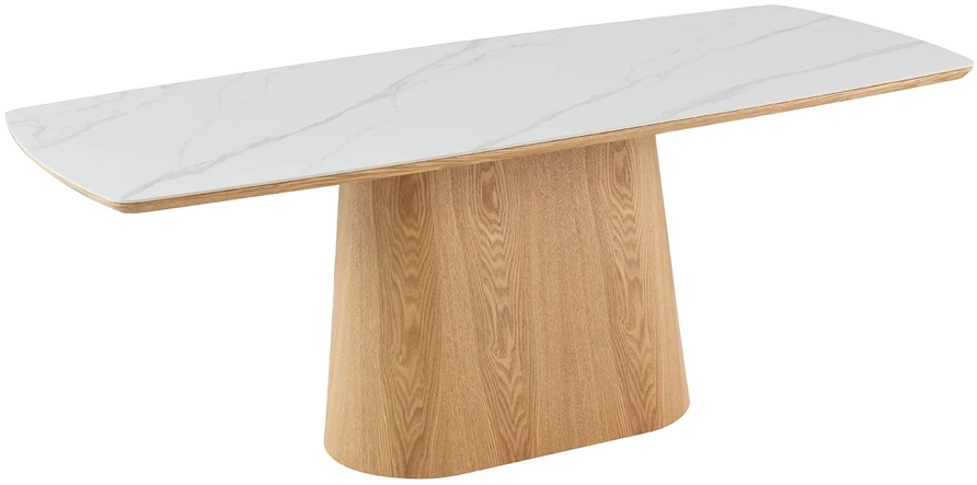 Fotelis Home4You Valgomojo stalas CHASE 200x90x76 cm