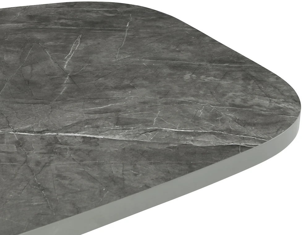 Home4You Valgomojo stalas RAMONA 180/220x90xH75cm, betono spalvos