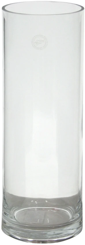 Home4You Vaza IN HOME D18xH50 cm, skaidrus stiklas