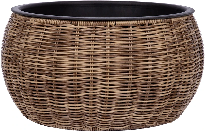 Home4You Sėjamoji WICKER D37xH19cm, šviesiai ruda