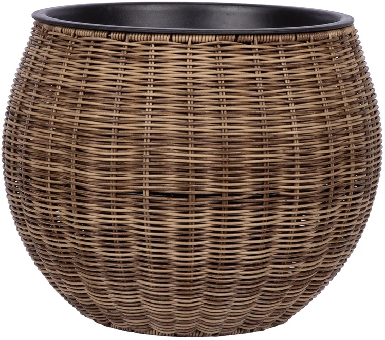 Home4You Sėjamoji WICKER D40xH32cm, šviesiai ruda