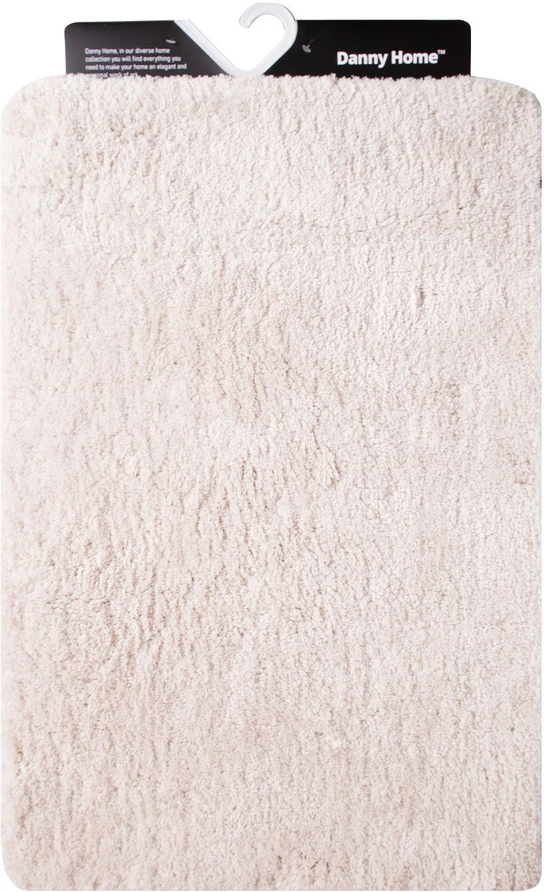 Home4You Vonios kambario kilimas TORINO 60x90 cm, šviesiai smėlio spalvos