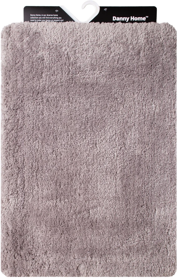 Home4You Vonios kambario kilimas TORINO 60x90 cm, pilkai smėlinis