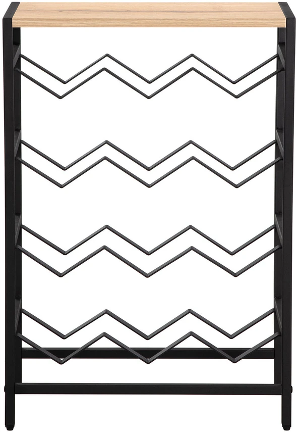 Home4You Vyno lentyna HANNES 48x24xH70cm Rustic melaminas