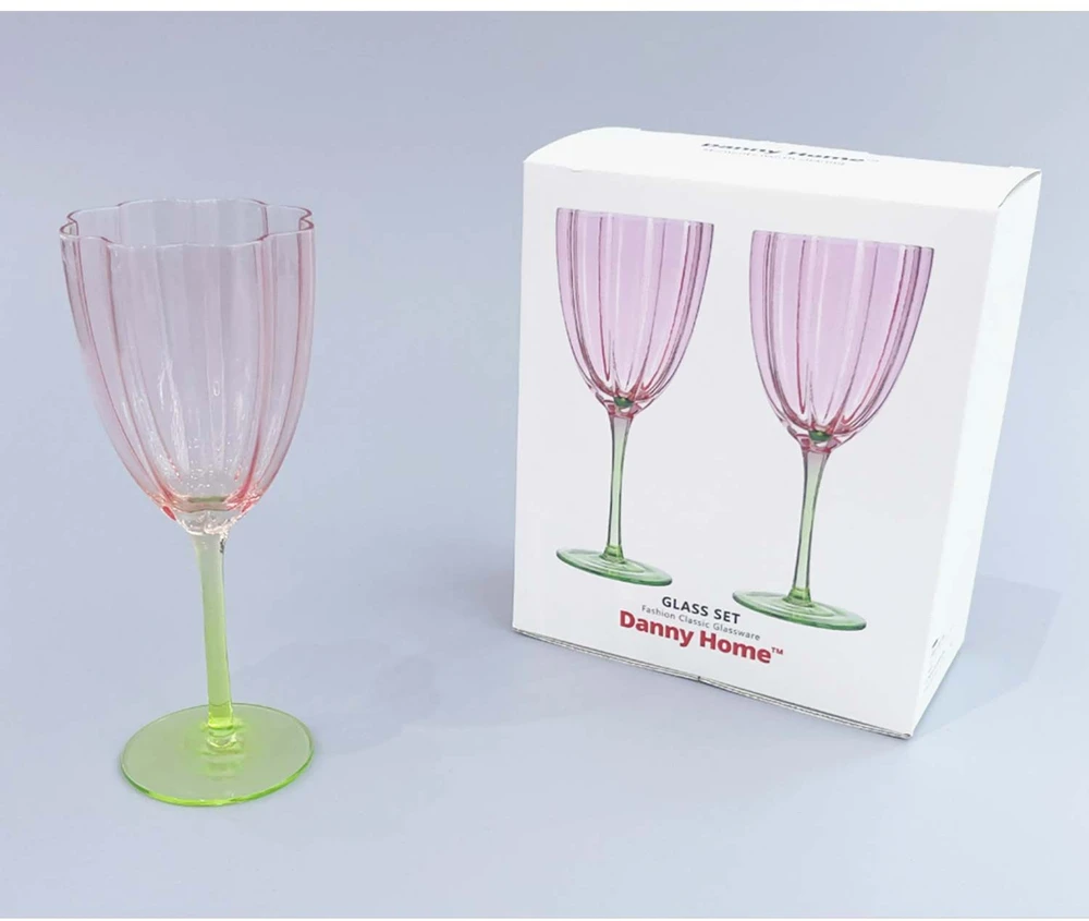 Vyno taurės TULIP 2 vnt., aukštis 21,4 cm