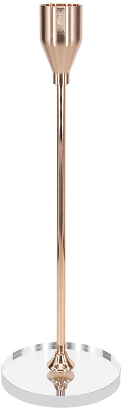 Home4You Žvakidė CHANLE H23.5cm, auksinė
