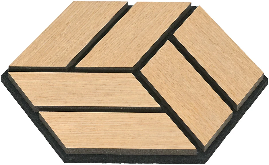 Homestyle4U Akustinės plokštės, 30x26x2 cm, rudos