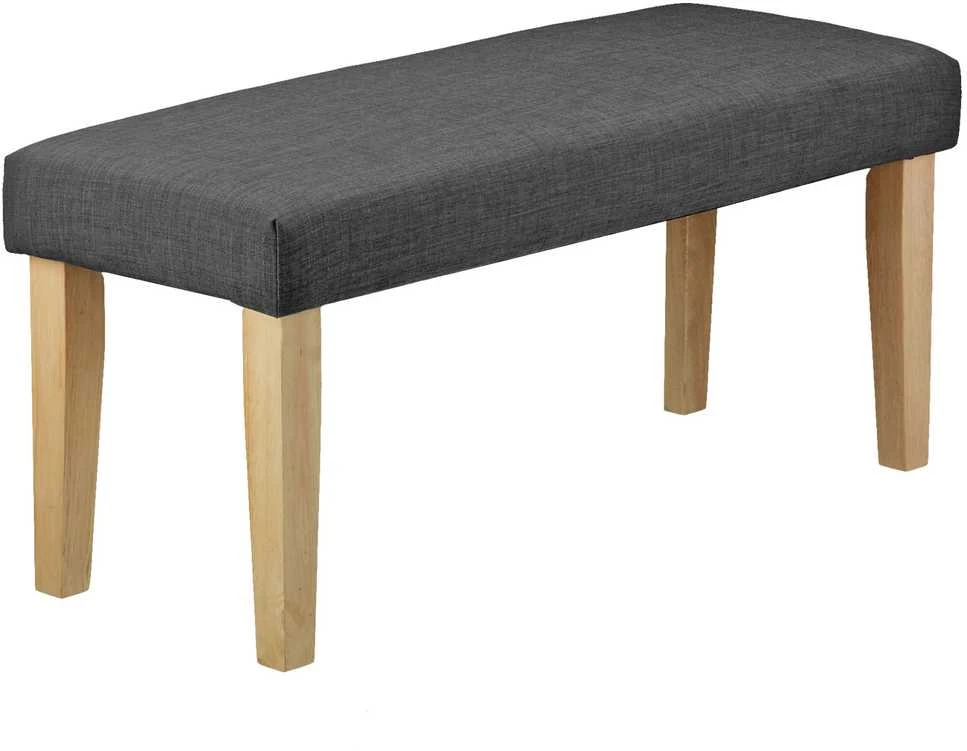 Homestyle4U Suoliukas, 103x41x47 cm, Pilka