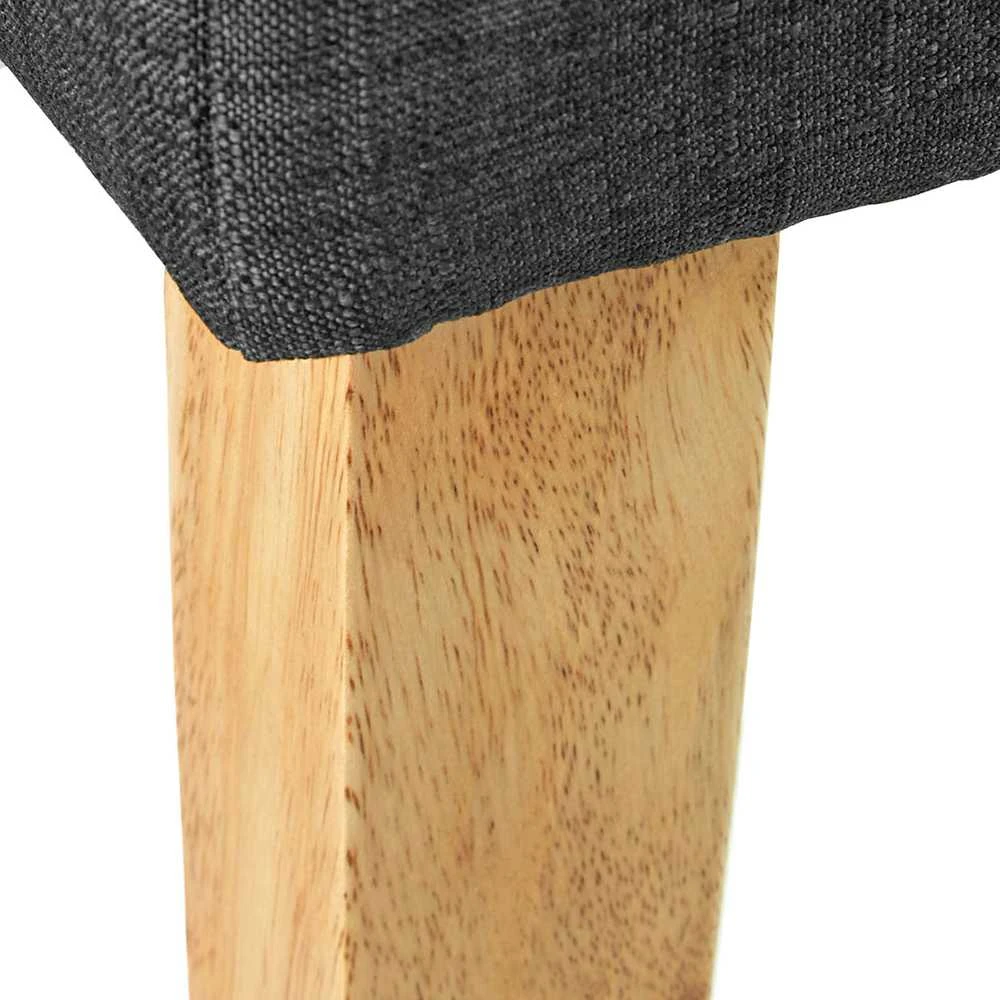 Homestyle4U Suoliukas, 103x41x47 cm, Pilka