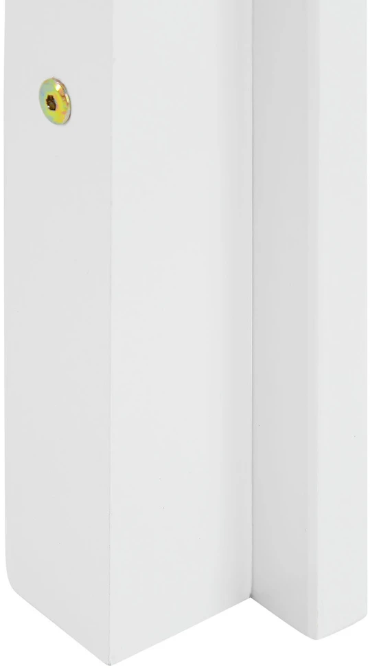 Homestyle4U Dviaukštė lova, 207.5x110x99.5 cm, balta
