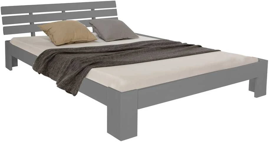 Homestyle4U Lova, 184x204 cm, pilka