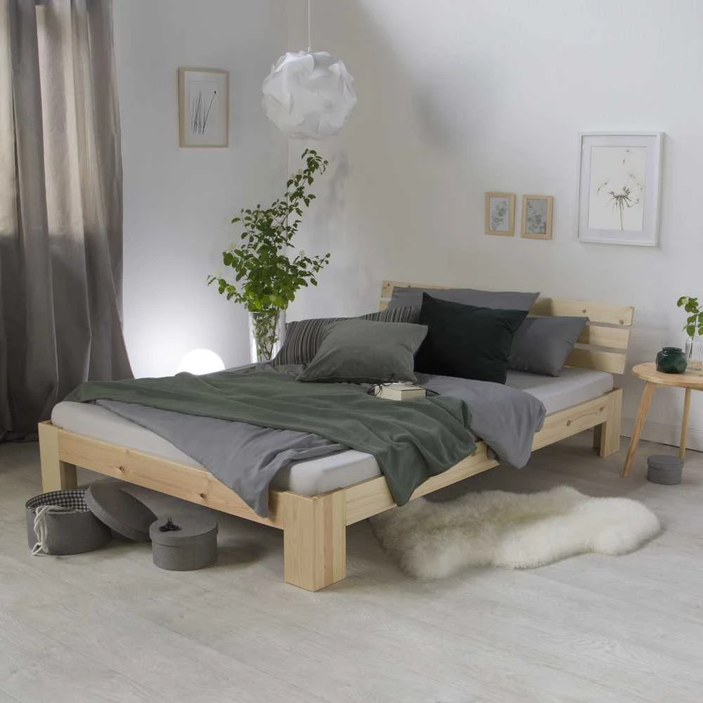 Homestyle4U Lova, 124x204 cm, ruda
