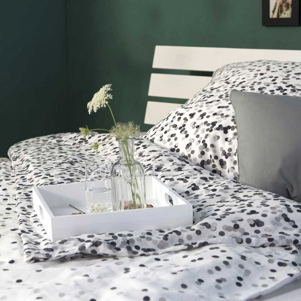 Homestyle4U Lova, 144x204 cm, balta