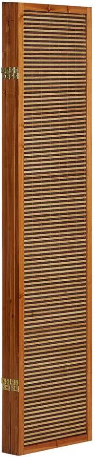 Homestyle4U Kambario pertvara, 176x2,2x175 cm, ruda