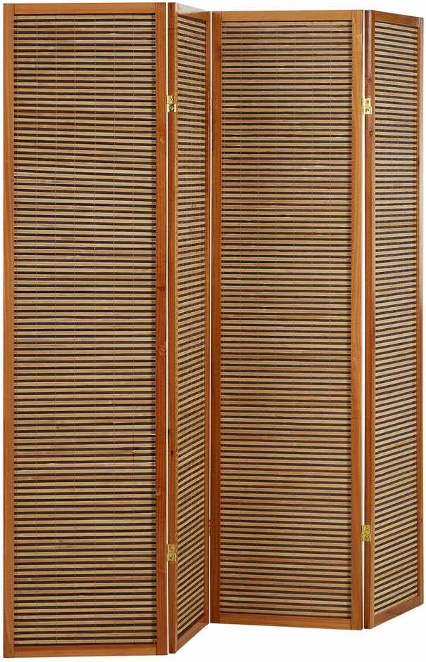 Homestyle4U Kambario pertvara, 176x2,2x175 cm, ruda