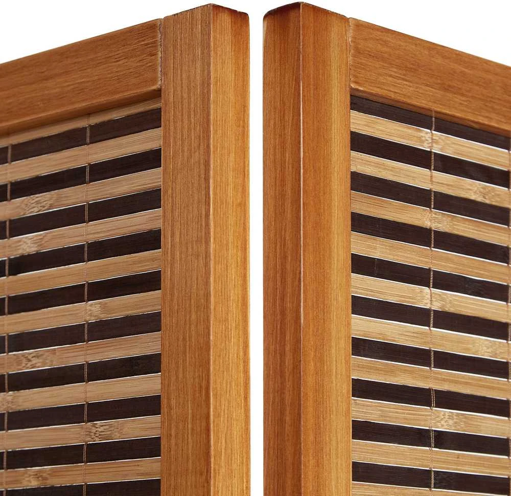 Homestyle4U Kambario pertvara, 176x2,2x175 cm, ruda